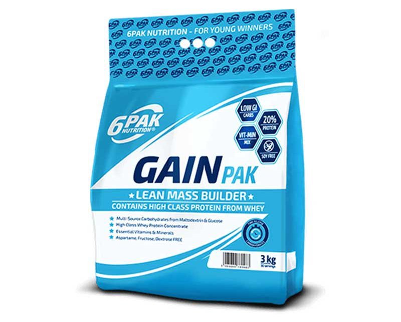 Гейнер 6PAK Nutrition Gain Pak 3000g