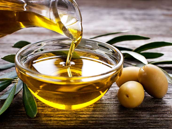 оливковое масло или подсолнечное
